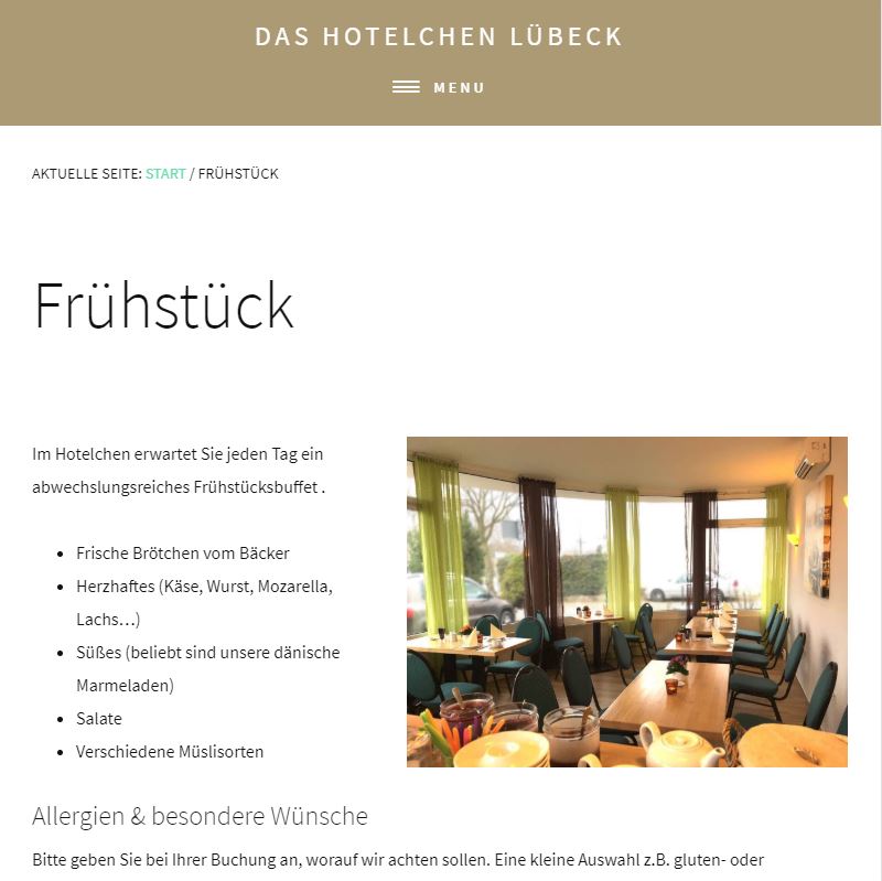 Das HOTELCHEN Lübeck